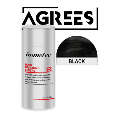 Agrees Immetee™ 100 % Natural Hair Fiber Bottle