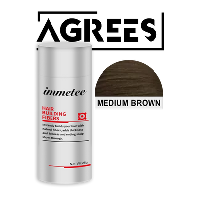 Agrees Immetee™ 100 % Natural Hair Fiber Bottle